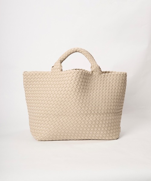 MICA&DEAL(マイカ&ディール)の「【NAGHEDI】トートバッグ-St Barths Medium Tote(トートバッグ・レディース・アイボリー/グレイッシュベージュ・M)」の13枚目の写真