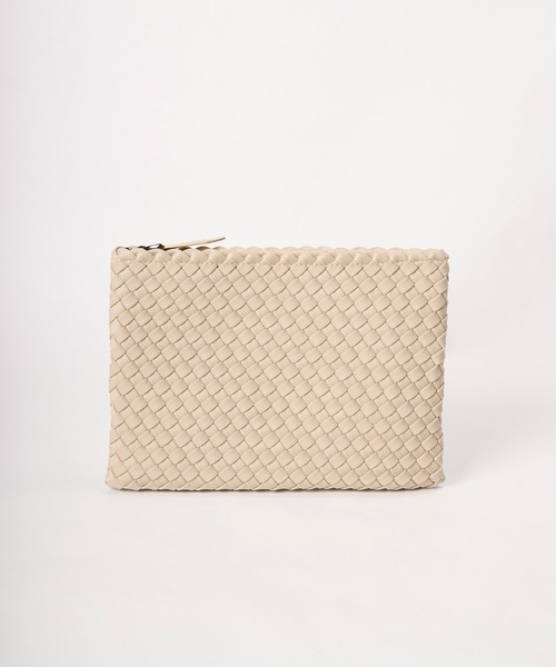 MICA&DEAL(マイカ&ディール)の「【NAGHEDI】トートバッグ-St Barths Medium Tote(トートバッグ・レディース・アイボリー/グレイッシュベージュ・M)」の16枚目の写真