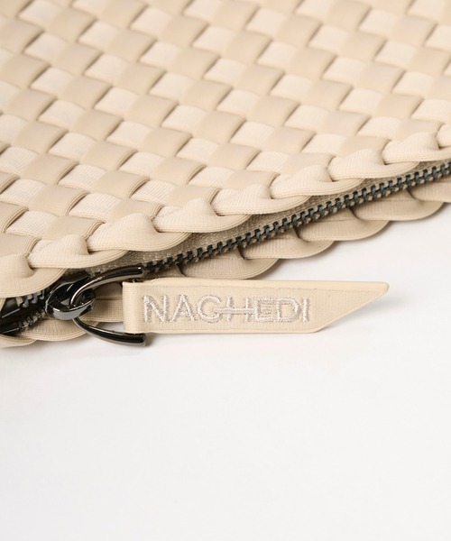 MICA&DEAL(マイカ&ディール)の「【NAGHEDI】トートバッグ-St Barths Medium Tote(トートバッグ・レディース・アイボリー/グレイッシュベージュ・M)」の17枚目の写真