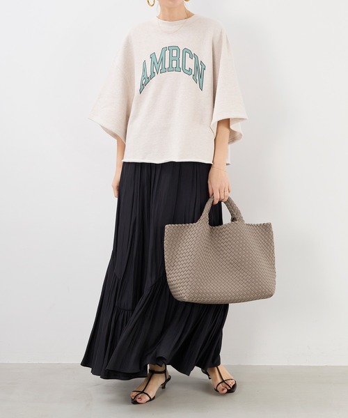 MICA&DEAL(マイカ&ディール)の「【NAGHEDI】トートバッグ-St Barths Medium Tote(トートバッグ・レディース・アイボリー/グレイッシュベージュ・M)」の19枚目の写真
