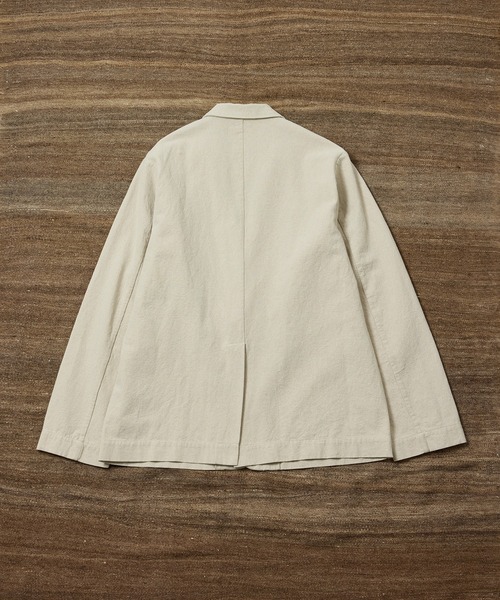 【vintage】コットンリネンジャケット USA製 ワークジャケット ADAM ET ROPÉ WILD LIFE TAILOR(アダム エ ロペ ワイルド ライフ