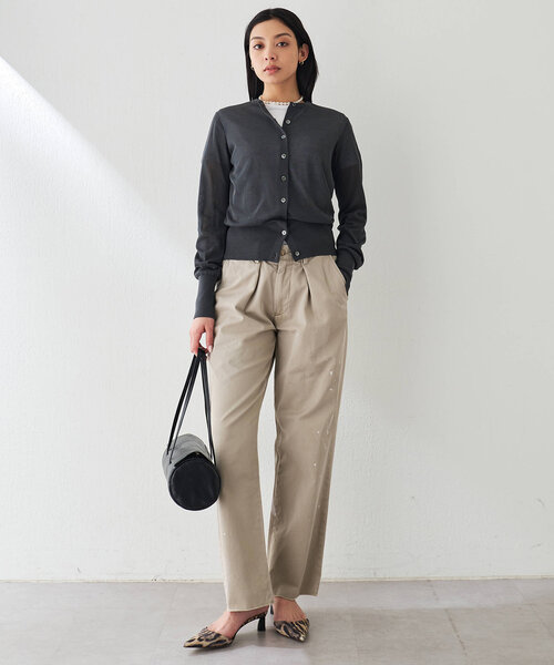 セール】ハイゲージ天竺カーディガン（カーディガン/ボレロ）｜Whim