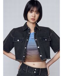 EMODA | カットショートデニムシャツ(シャツ/ブラウス)