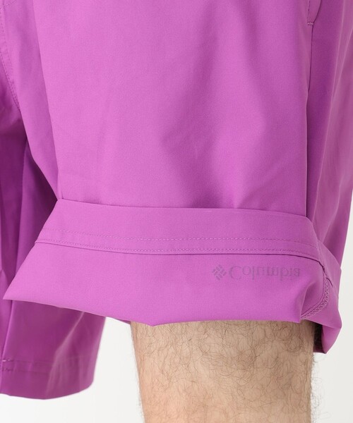 Columbia（コロンビア）の「Columbia／サマータイド ストレッチ ショート／コロンビア／撥水／UVカット／水陸両用／ショートパンツ（その他パンツ・メンズ・パープル/ブラック/ブルー/ネイビー・M/XL/L/S）」の17枚目の写真
