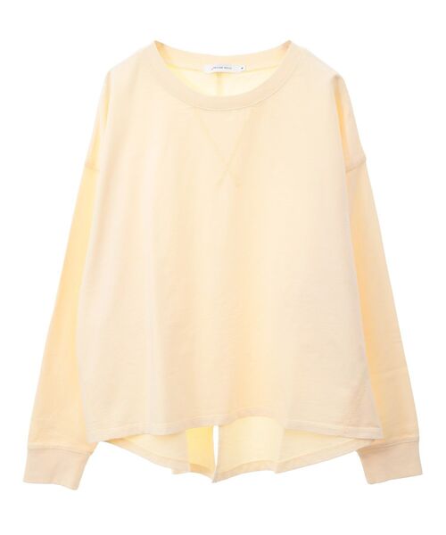 AMERICAN HOLIC(アメリカンホリック)の「ピグメント加工裏毛ルーズプルオーバー(Tシャツ/カットソー・レディース・ブルー/チャコールグレー/イエロー/ピンク・M/L)」の22枚目の写真