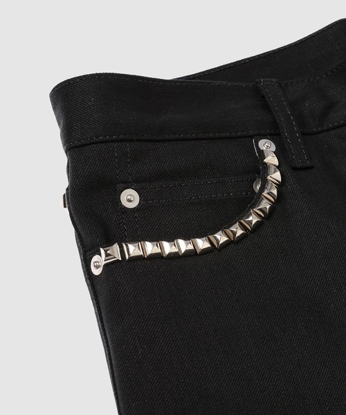 TAKAHIROMIYASHITATheSoloIst.（タカヒロミヤシタザソロイスト）の「stretch skinny jean.(studs)（デニムパンツ・メンズ・ブラック/インディゴブルー・30）」の7枚目の写真