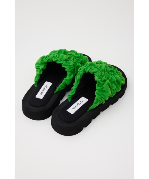 24SS】ENFOLD エンフォルド / WAVE SANDALS / サンダル | TRENT