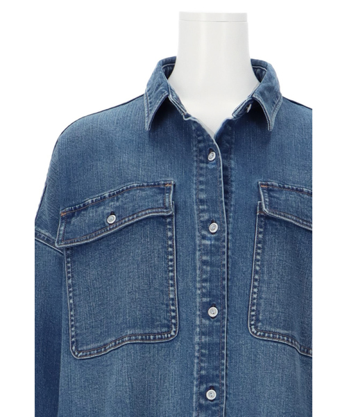 Healthy denim / ヘルシーデニム】Almond / デニムシャツ