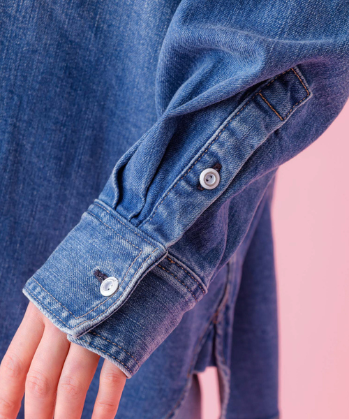 Healthy denim / ヘルシーデニム】Almond / デニムシャツ