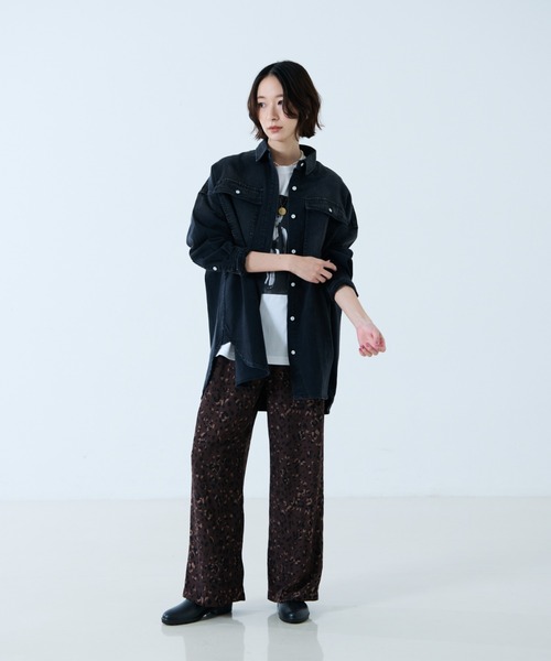 Healthy denim / ヘルシーデニム】Almond / デニムシャツ / オーバー 