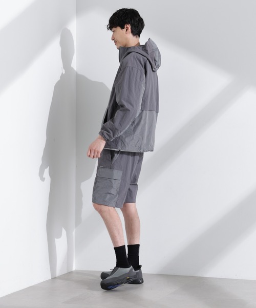 NANO universe(ナノユニバース)の「「NJ/CLUB」 リップストップショーツ(その他パンツ・メンズ・グレー/ブラック・L/M)」の11枚目の写真