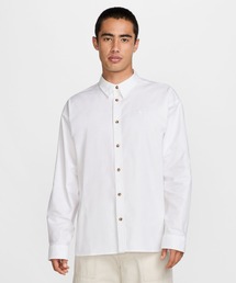 ナイキ クラブ メンズ オーバーサイズド ロングスリーブ オックスフォード シャツ / Nike Club Men's Oversized Long-Sleeved Oxford Shirt HM9591-100 White