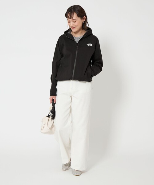 THE NORTH FACE(ザノースフェイス)の「<THE NORTH FACE>ベンチャー ジャケット(マウンテンパーカー・レディース・グレー/ブラック・L/M)」の8枚目の写真