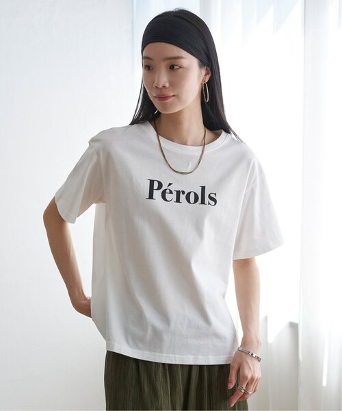 LBC（エルビーシー）の「プリントロゴＴ（Tシャツ/カットソー・レディース・その他34/ベージュ/ダークカーキ/チャコールグレー/ライトピンク/ホワイト・L/M）」の22枚目の写真