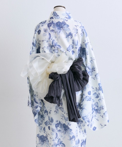 OLIVE des OLIVE（オリーブデオリーブ）の「OLIVE浴衣（浴衣・レディース・オフホワイト/ピンク/ネイビー・FREE）」の5枚目の写真