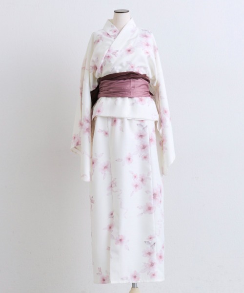 OLIVE des OLIVE（オリーブデオリーブ）の「OLIVE浴衣（浴衣・レディース・オフホワイト/ピンク/ネイビー・FREE）」の10枚目の写真