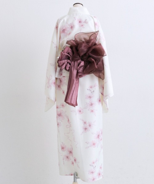 OLIVE des OLIVE（オリーブデオリーブ）の「OLIVE浴衣（浴衣・レディース・オフホワイト/ピンク/ネイビー・FREE）」の12枚目の写真