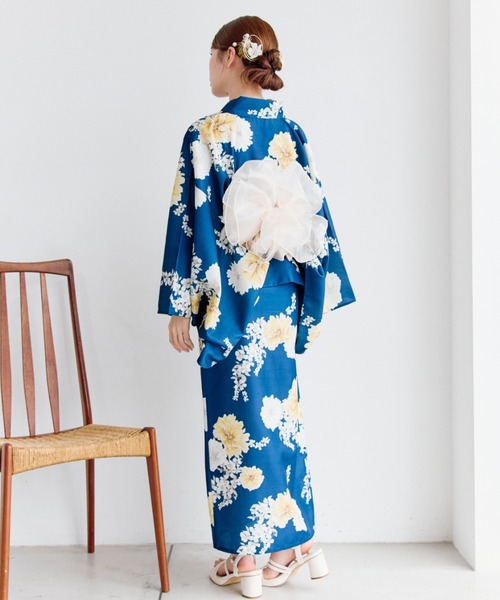 OLIVE des OLIVE（オリーブデオリーブ）の「OLIVE浴衣（浴衣・レディース・オフホワイト/ピンク/ネイビー・FREE）」の20枚目の写真