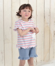 BABY 半袖カーディガン/ボレロ ピンク 232114_01.jpg