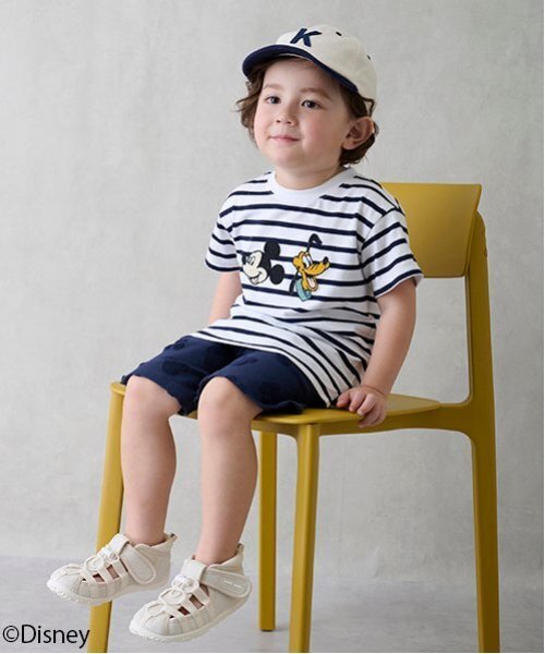 petit main（プティマイン）の「水抜きソールサンダル（サンダル・キッズ・ライトベージュ/ライトピンク/ブラック・16cm/17cm/15cm/14cm/13cm）」の12枚目の写真