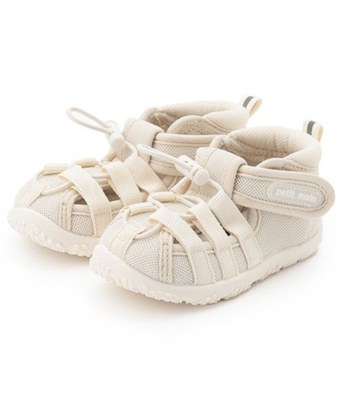 petit main（プティマイン）の「水抜きソールサンダル（サンダル・キッズ・ライトベージュ/ライトピンク/ブラック・16cm/17cm/15cm/14cm/13cm）」の14枚目の写真