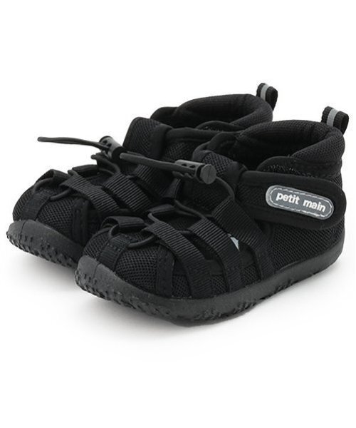 petit main（プティマイン）の「水抜きソールサンダル（サンダル・キッズ・ライトベージュ/ライトピンク/ブラック・16cm/17cm/15cm/14cm/13cm）」の15枚目の写真