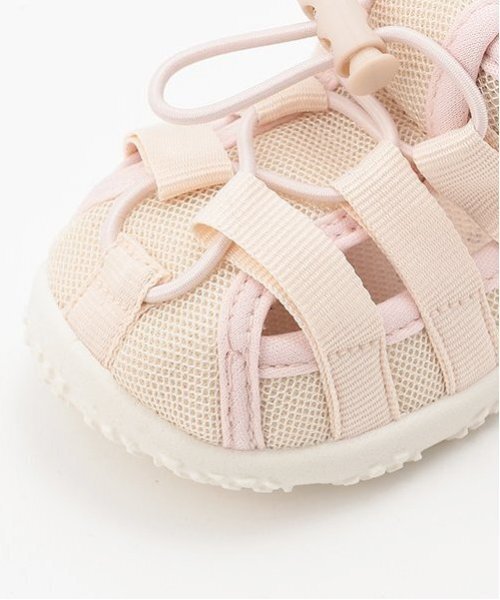 petit main（プティマイン）の「水抜きソールサンダル（サンダル・キッズ・ライトベージュ/ライトピンク/ブラック・16cm/17cm/15cm/14cm/13cm）」の18枚目の写真