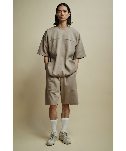 STYLEMIXER(スタイルミキサー)の「ACTIVEハーフパンツ(その他パンツ・メンズ・ベージュ/ブラック・MEDIUM/LARGE)」の15枚目の写真
