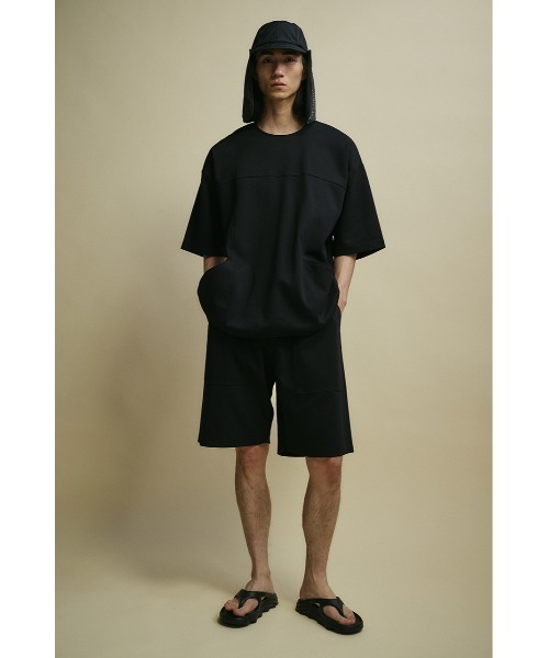 STYLEMIXER(スタイルミキサー)の「ACTIVEハーフパンツ(その他パンツ・メンズ・ベージュ/ブラック・MEDIUM/LARGE)」の3枚目の写真