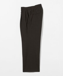 District | ＜District＞ ポリエステル 2プリーツ ワイドスラックス(スラックス)