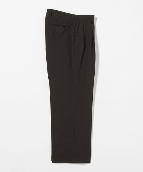 District(ディストリクト)の「<District> ポリエステル 2プリーツ ワイドスラックス(スラックス・メンズ・ダークブラウン/ベージュ/ブラック・48/44/46)」の15枚目の写真