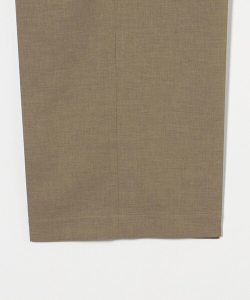 District(ディストリクト)の「<District> ポリエステル 2プリーツ ワイドスラックス(スラックス・メンズ・ダークブラウン/ベージュ/ブラック・48/44/46)」の20枚目の写真