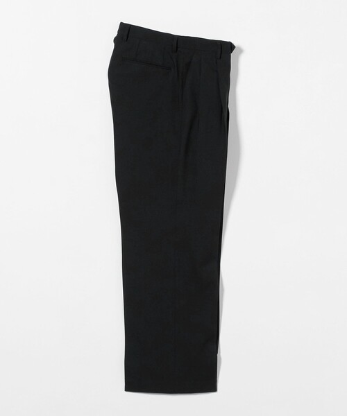 District(ディストリクト)の「<District> ポリエステル 2プリーツ ワイドスラックス(スラックス・メンズ・ダークブラウン/ベージュ/ブラック・48/44/46)」の14枚目の写真