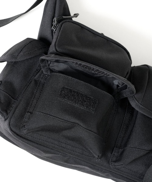 BAICYCLON by Bagjack（バイシクロン バイ バグジャック）の「【BAICYCLON】MULTI POCKETS SHOUDER BAG SMALL BCL-85（ショルダーバッグ・メンズ・ブラック/ブラック系その他2・FREE）」の10枚目の写真