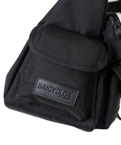 BAICYCLON by Bagjack（バイシクロン バイ バグジャック）の「【BAICYCLON】MULTI POCKETS SHOUDER BAG SMALL BCL-85（ショルダーバッグ・メンズ・ブラック/ブラック系その他2・FREE）」の12枚目の写真