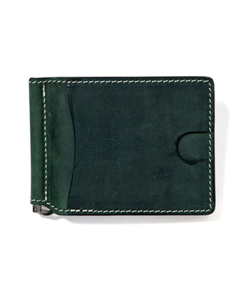 430(フォーサーティ)の「mko12837- RF TXL CLIP WALLET クリップ型ウォレット(財布・メンズ・ブラック/ブラウン/グリーン・ONE SIZE)」の3枚目の写真