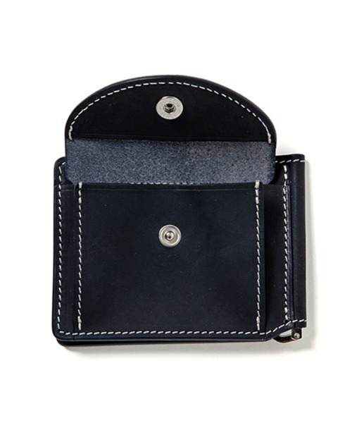 430(フォーサーティ)の「mko12837- RF TXL CLIP WALLET クリップ型ウォレット(財布・メンズ・ブラック/ブラウン/グリーン・ONE SIZE)」の5枚目の写真