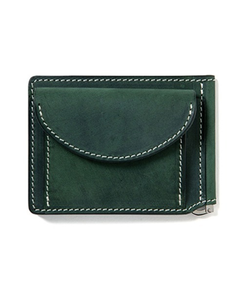 430(フォーサーティ)の「mko12837- RF TXL CLIP WALLET クリップ型ウォレット(財布・メンズ・ブラック/ブラウン/グリーン・ONE SIZE)」の10枚目の写真