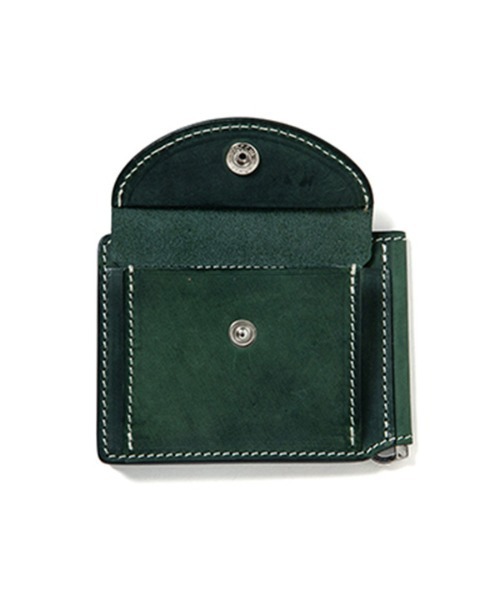 430(フォーサーティ)の「mko12837- RF TXL CLIP WALLET クリップ型ウォレット(財布・メンズ・ブラック/ブラウン/グリーン・ONE SIZE)」の11枚目の写真