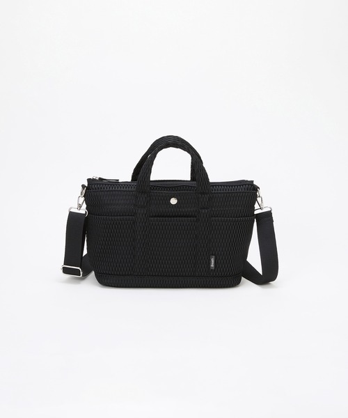 Breath TOPKAPI】ポリメッシュ ショルダー付き トートバッグ