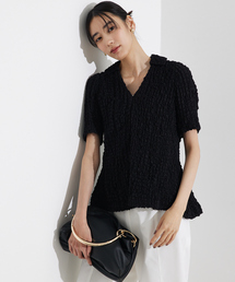 qualite | ペプラムシャツ/オフィスカジュアル(シャツ/ブラウス)