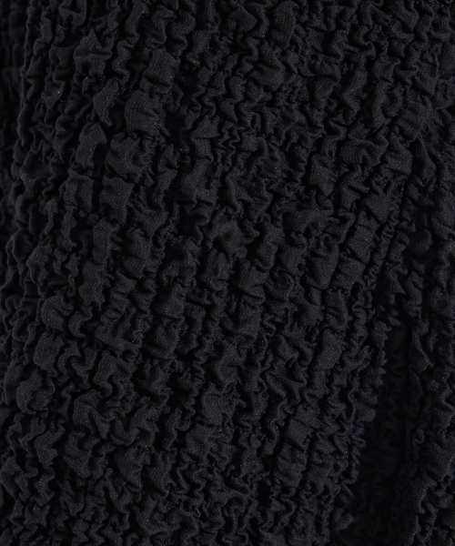 qualite(カリテ)の「ペプラムシャツ/オフィスカジュアル(シャツ/ブラウス・レディース・ブラック/オフホワイト・フリー)」の15枚目の写真