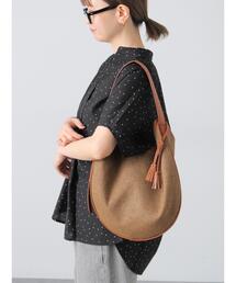 Lugnoncure | 雑材ムーンバッグ《2025summer catalog item》(ハンドバッグ)