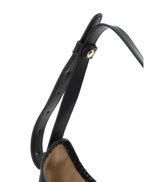 Lugnoncure（ルノンキュール）の「雑材ムーンバッグ《2025summer catalog item》（ハンドバッグ・レディース・ブラウン/ベージュ/ブラック・F）」の14枚目の写真