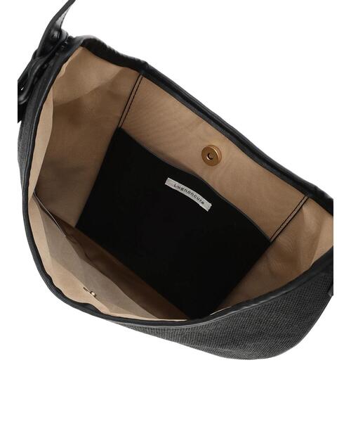 Lugnoncure（ルノンキュール）の「雑材ムーンバッグ《2025summer catalog item》（ハンドバッグ・レディース・ブラウン/ベージュ/ブラック・F）」の15枚目の写真