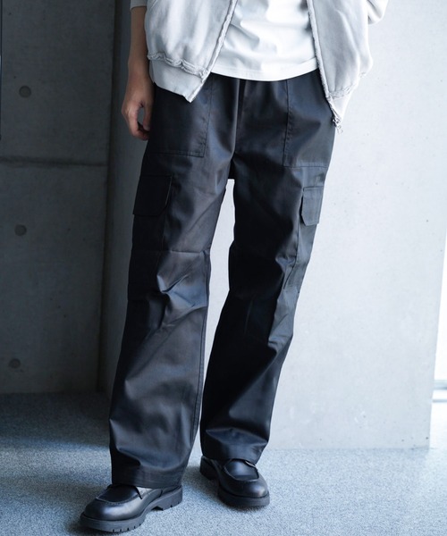 RATTLE TRAP(ラトルトラップ)の「ポリコットンツイルカーゴポケットイージーパンツ(カーゴパンツ・メンズ・カーキ/ブラック・S/M/L/LL)」の8枚目の写真