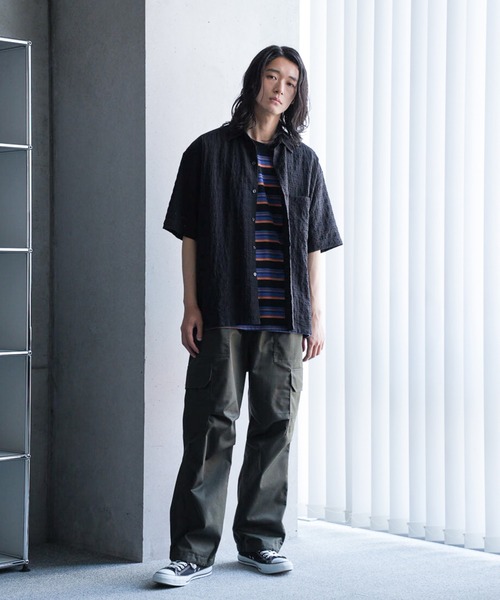 RATTLE TRAP(ラトルトラップ)の「ポリコットンツイルカーゴポケットイージーパンツ(カーゴパンツ・メンズ・カーキ/ブラック・S/M/L/LL)」の10枚目の写真