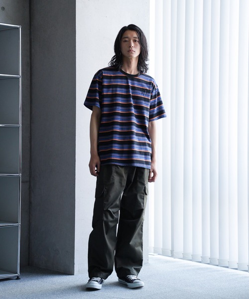 RATTLE TRAP(ラトルトラップ)の「ポリコットンツイルカーゴポケットイージーパンツ(カーゴパンツ・メンズ・カーキ/ブラック・S/M/L/LL)」の13枚目の写真