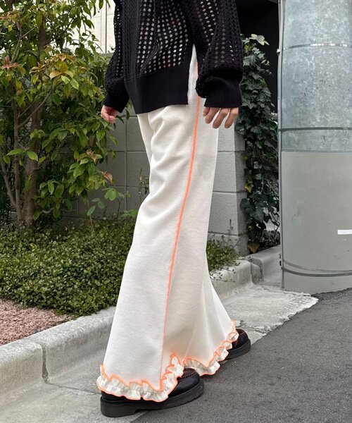 セール】【HELLO.SANFRANCISCO】ワッフルフレアパンツ（その他パンツ