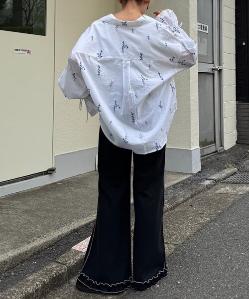 HELLO.SANFRANCISCO】ワッフルフレアパンツ（その他パンツ）｜HELLO